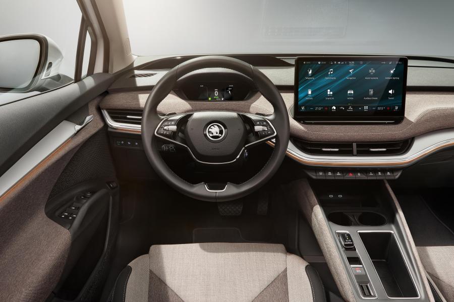 Интерьер Skoda Enyaq iV 80 2020 года  (WW) (фото 12 из 34)